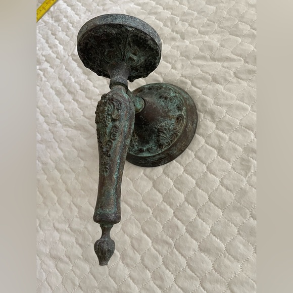 Metal Candle Holder Wall Sconce - Picture 4 of 8